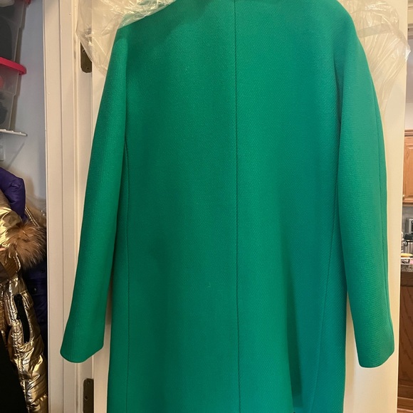 NWOT Jcrew Cocoon Coat in stadium cloth size 4 - Picture 4 of 5